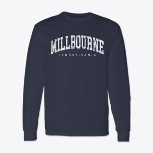 Millbourne Pennsylvania Urban Vibe Classic Long Sleeve T-Shirt
