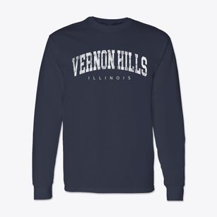Vernon Hills Illinois Urban Vibe Classic Long Sleeve T-Shirt