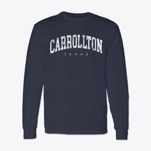 Carrollton Texas Urban Vibe Classic Long Sleeve T-Shirt