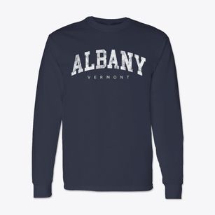 Albany Vermont Urban Vibe Classic Long Sleeve T-Shirt