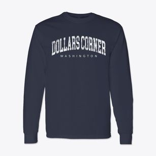 Dollars Corner Washington Urban Vibe Classic Long Sleeve T-Shirt