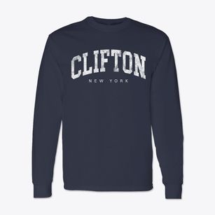 Clifton New York Urban Vibe Classic Long Sleeve T-Shirt