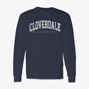 Cloverdale Mississippi Urban Vibe Classic Long Sleeve T-Shirt