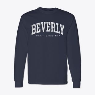 Beverly West Virginia Urban Vibe Classic Long Sleeve T-Shirt
