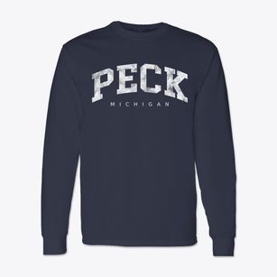 Peck Michigan Urban Vibe Classic Long Sleeve T-Shirt