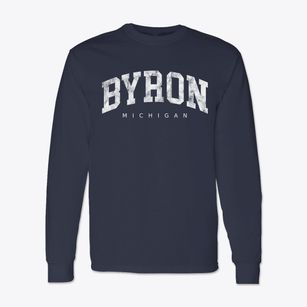 Byron Michigan Urban Vibe Classic Long Sleeve T-Shirt