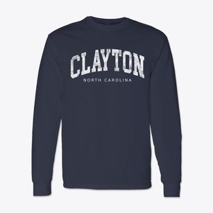 Clayton North Carolina Urban Vibe Classic Long Sleeve T-Shirt