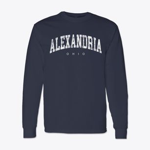 Alexandria Ohio Urban Vibe Classic Long Sleeve T-Shirt