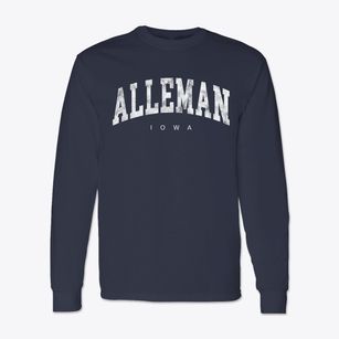 Alleman Iowa Urban Vibe Classic Long Sleeve T-Shirt