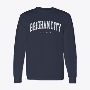 Brigham City Utah Urban Vibe Classic Long Sleeve T-Shirt