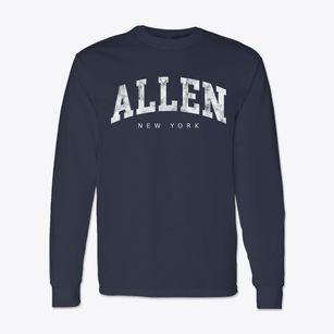 Allen New York Urban Vibe Classic Long Sleeve T-Shirt