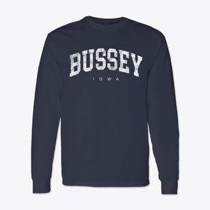 Bussey Iowa Urban Vibe Classic Long Sleeve T-Shirt