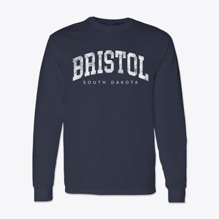 Bristol South Dakota Urban Vibe Classic Long Sleeve T-Shirt