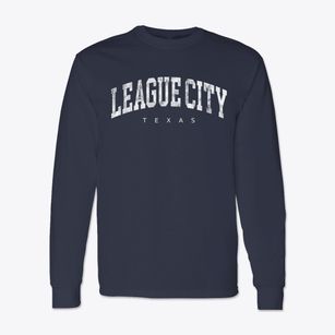 League City Texas Urban Vibe Classic Long Sleeve T-Shirt