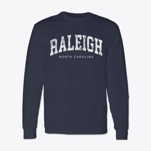 Raleigh North Carolina Urban Vibe Classic Long Sleeve T-Shirt