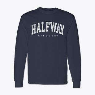 Halfway Missouri Urban Vibe Classic Long Sleeve T-Shirt