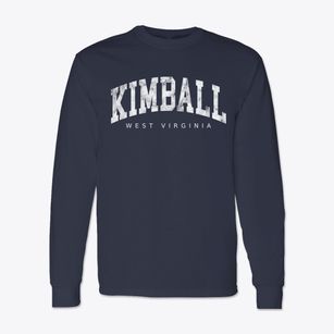 Kimball West Virginia Urban Vibe Classic Long Sleeve T-Shirt