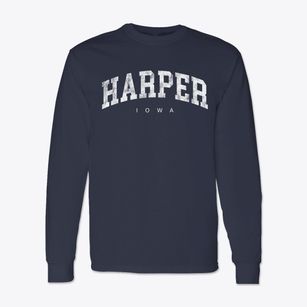 Harper Iowa Urban Vibe Classic Long Sleeve T-Shirt