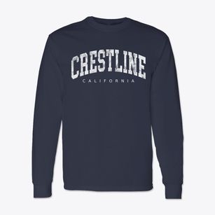 Crestline California Urban Vibe Classic Long Sleeve T-Shirt