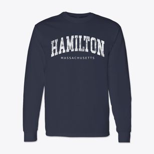 Hamilton Massachusetts Urban Vibe Classic Long Sleeve T-Shirt