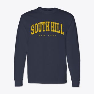 South Hill New York Urban Vibe Classic Long Sleeve T-Shirt