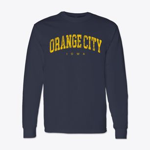 Orange City Iowa Urban Vibe Classic Long Sleeve T-Shirt