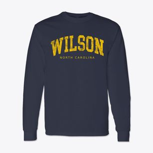 Wilson North Carolina Urban Vibe Classic Long Sleeve T-Shirt