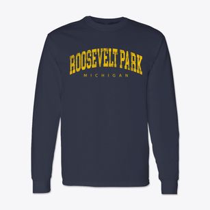 Roosevelt Park Michigan Urban Vibe Classic Long Sleeve T-Shirt