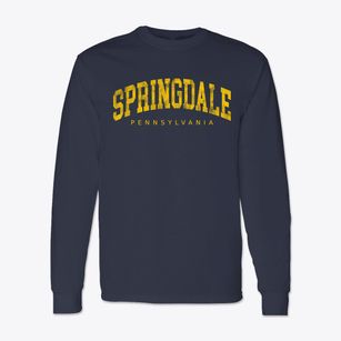 Springdale Pennsylvania Urban Vibe Classic Long Sleeve T-Shirt