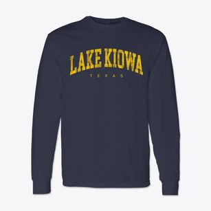 Lake Kiowa Texas Urban Vibe Classic Long Sleeve T-Shirt