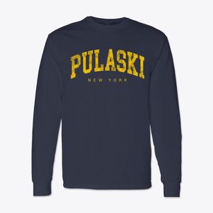 Pulaski New York Urban Vibe Classic Long Sleeve T-Shirt