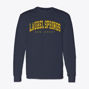 Laurel Springs New Jersey Urban Vibe Classic Long Sleeve T-Shirt