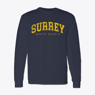 Surrey North Dakota Urban Vibe Classic Long Sleeve T-Shirt