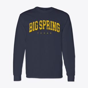 Big Spring Texas Urban Vibe Classic Long Sleeve T-Shirt