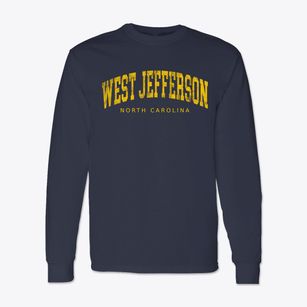 West Jefferson North Carolina Urban Vibe Classic Long Sleeve T-Shirt