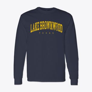 Lake Brownwood Texas Urban Vibe Classic Long Sleeve T-Shirt