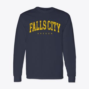 Falls City Oregon Urban Vibe Classic Long Sleeve T-Shirt