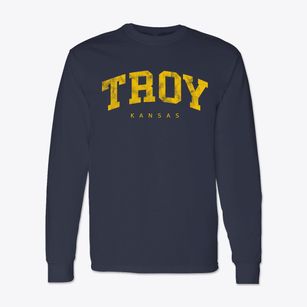 Troy Kansas Urban Vibe Classic Long Sleeve T-Shirt
