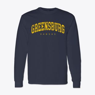 Greensburg Kansas Urban Vibe Classic Long Sleeve T-Shirt