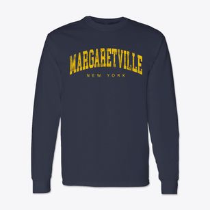 Margaretville New York Urban Vibe Classic Long Sleeve T-Shirt