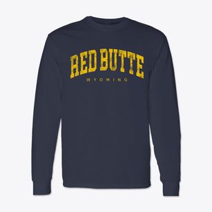 Red Butte Wyoming Urban Vibe Classic Long Sleeve T-Shirt