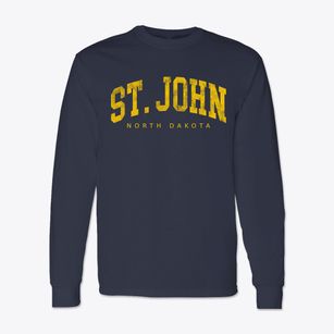 St. John North Dakota Urban Vibe Classic Long Sleeve T-Shirt