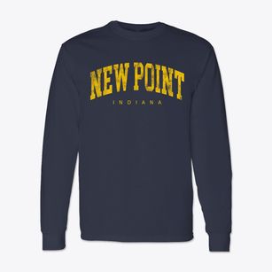 New Point Indiana Urban Vibe Classic Long Sleeve T-Shirt