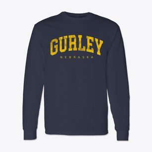 Gurley Nebraska Urban Vibe Classic Long Sleeve T-Shirt