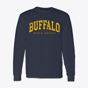 Buffalo North Dakota Urban Vibe Classic Long Sleeve T-Shirt