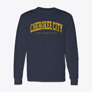 Cherokee City Arkansas Urban Vibe Classic Long Sleeve T-Shirt