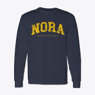 Nora Nebraska Urban Vibe Classic Long Sleeve T-Shirt