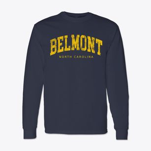 Belmont North Carolina Urban Vibe Classic Long Sleeve T-Shirt
