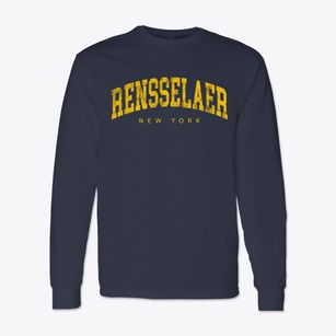 Rensselaer New York Urban Vibe Classic Long Sleeve T-Shirt