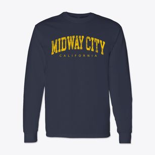 Midway City California Urban Vibe Classic Long Sleeve T-Shirt